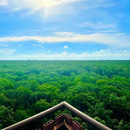 Jungle Guardian - Rooftop Pool & Club In Zona Hotelera Apartment Tulum