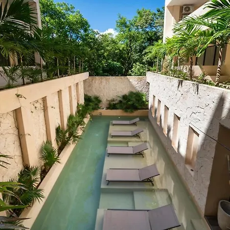 Apartment Modern In The Mayan Jungle In 1 Bedroom *