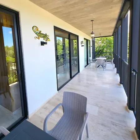Holiday home 3br In Tuk Pool, Padel & Balcony Tulum