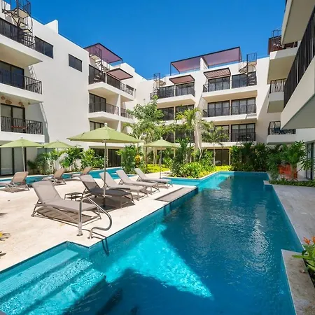 Modern In Pool And Gym * Tulum