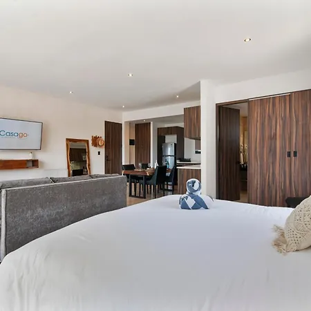 Unwind | Private Balcony & Rooftop Pools | Casago Holiday home Tulum