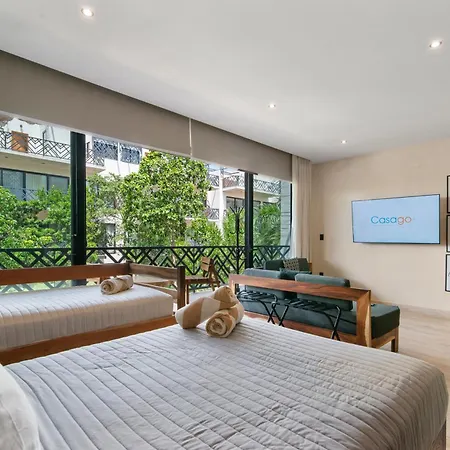 Unwind | Private Balcony & Rooftop Pools | Casago Holiday home