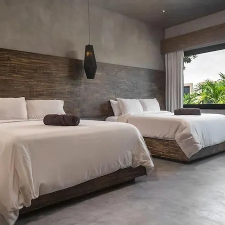 Сasa de vacaciones 6br At Premium Location 24 H Security Tulum