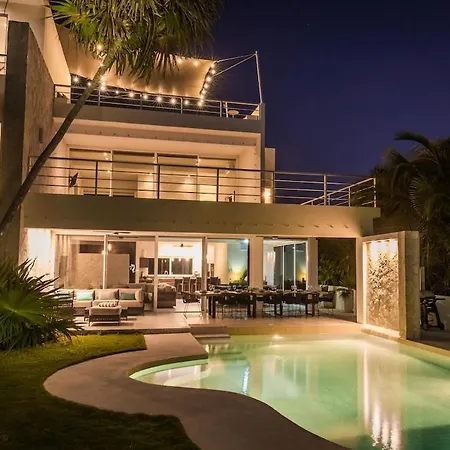 Casa Pelagia Beachfront Luruxy In Villa Tulum