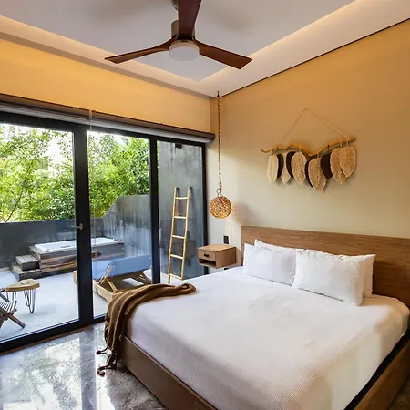 Apartment Escape - Jacuzzi - Free Bikes & Tulum