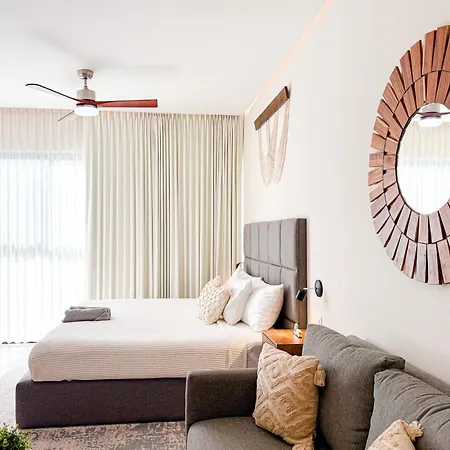 Apartment Aldea Zama King Bed Sofa Kitchen Full Gym Wifi Cinema Tulum