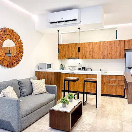 Aldea Zama King Bed Sofa Kitchen Full Gym Wifi Cinema