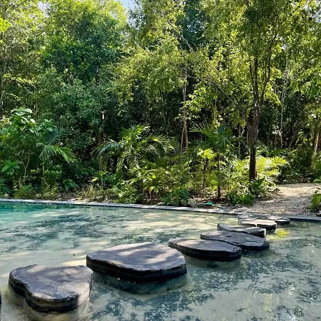 Kataluum- Luxurious Eco-chic Ph With Pool Tulum