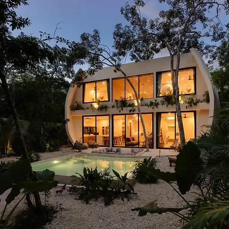 Casa Naay Jungle Lux Heated Pool Hot Tub Firepit Tulum