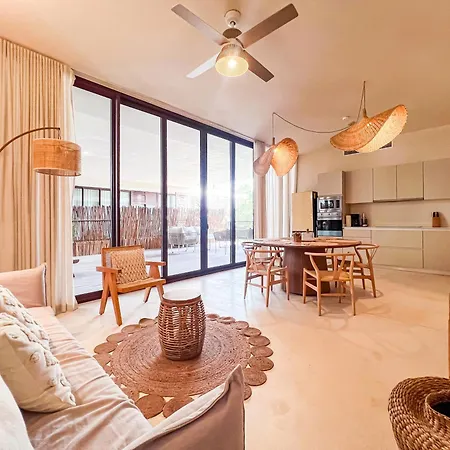 Gated 2br With Rooftop Pool * Tulum