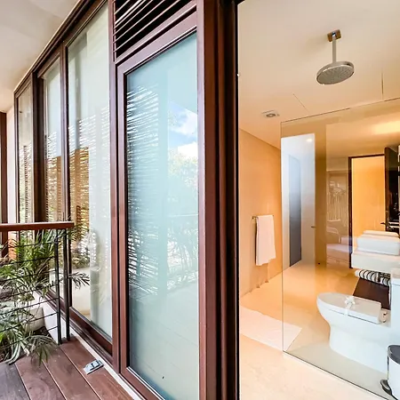 Gated 2br With Rooftop Pool Apartamento Tulum
