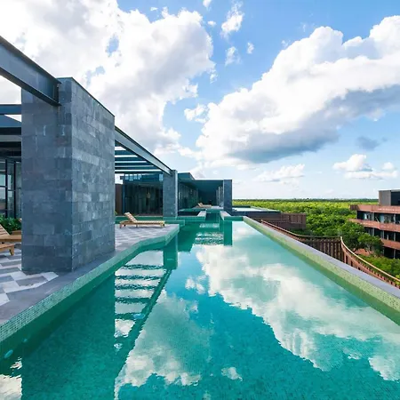 2br With Jacuzzi Near Habitas Apartment Tulum