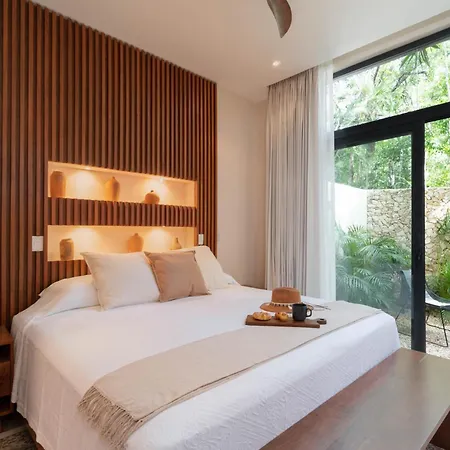 Chic Villa-apartment In Aldea Zama, Private Pool & Security
