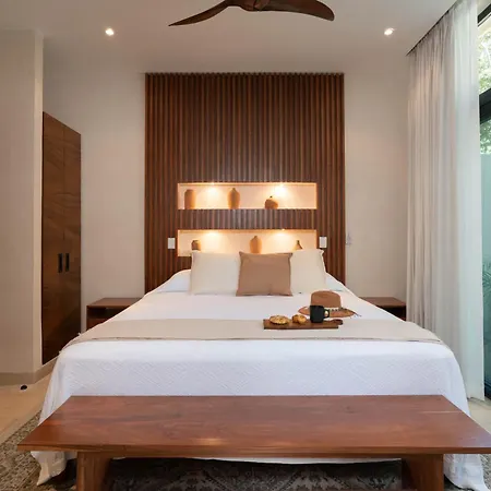 Chic Villa-apartment In Aldea Zama, Private Pool & Security Сasa de vacaciones *