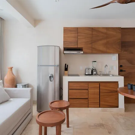 Chic Villa-apartment In Aldea Zama, Private Pool & Security *