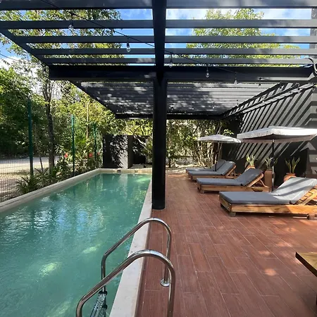 Villa De Lujo 5 Rec, Aldea Zama, Casa 15 Personas, Playa Tulum, México