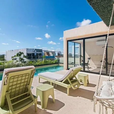 Apartment A Sweet Jungle In Aldea Zama *