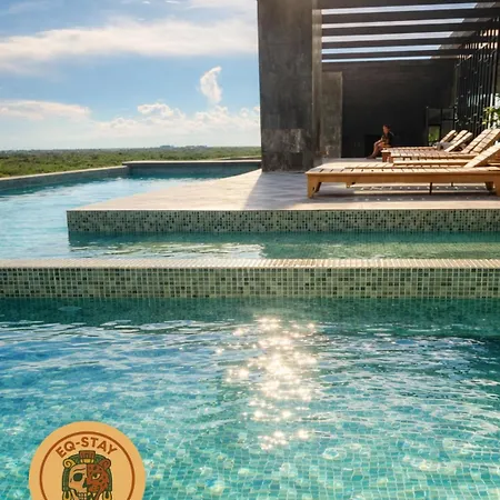Jungle Guardian - Rooftop Pool & Club In Zona Hotelera Apartment Tulum