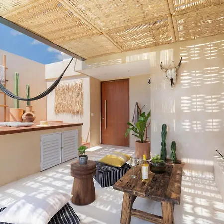 Boho Style Penthouse With Private Pool 150 Wifi Apartment *
