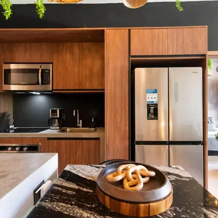 Apartment Nuju - Beutiful With Swimout-gym-rooftop-pool Tulum
