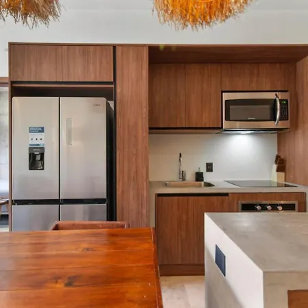Apartment Nuju - Beutiful With Swimout-gym-rooftop-pool Tulum