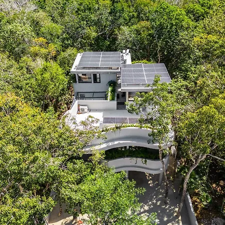Luxury 4br Eco 10ppl Outdoor Pizza Oven - Private Pool & Jacuzzi Tulum