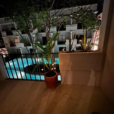 Jungle Loft With Pool And Rooftop Near And Cenotes And Dowtown! Fast Wifi! Perfect For Expats *