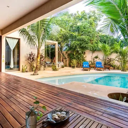 Jungle Luxury 4br With Private Pool Villa Tulum