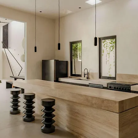 Villa 4 Bedroom With Rooftop Pool Aldea Zama Tulum