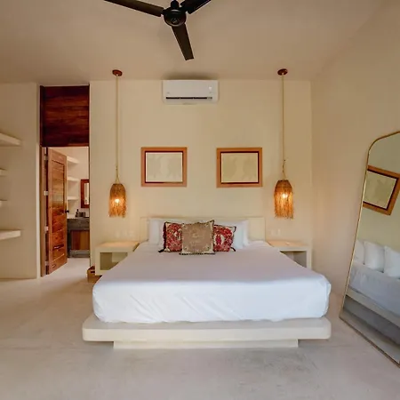 Villa Chic 4br With Private Pool In Holistika Tulum