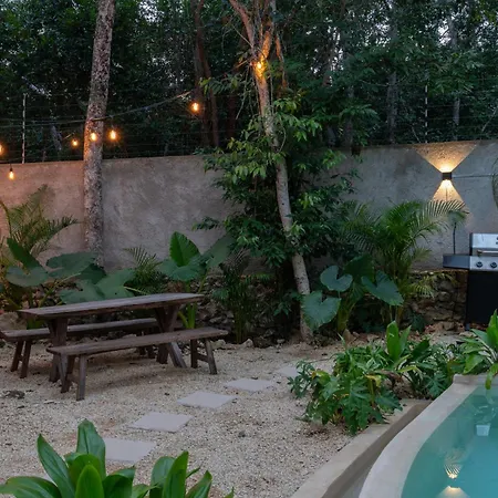 Villa Casa Naay Jungle Lux Heated Pool Hot Tub Firepit *