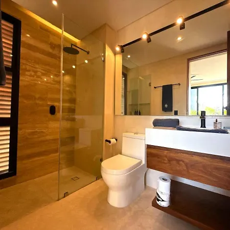 Luxury 5 Bedroom Pool Tiki Bar & Outdoor Gym Villa Tulum