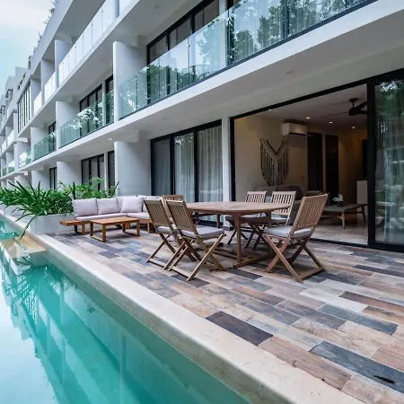 Stylish 1bd Retreat With Swim-up Pool Holiday home Tulum