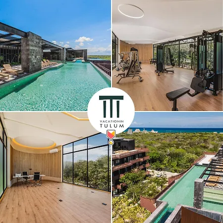 Apartamento Walk To 1br 4 Guests Kids Area Office Tulum