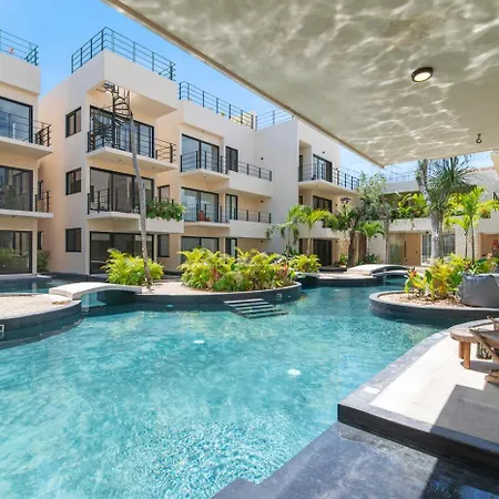 Boho Chic 2br With Swim-up Pool Near The * Tulum