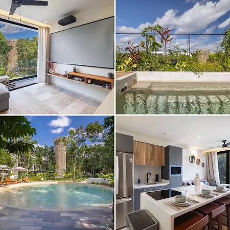 Penthouse 2br In With Private Rooftop And Pool Apartamento