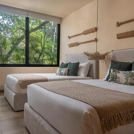 Apartment Private Pool Paradise In Aldea Zama 2br