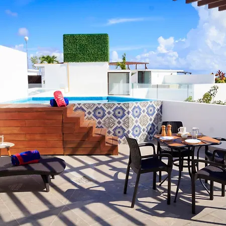 Apartment Penthouse With Private Jacuzzi In Tulum, 3 Bedrooms