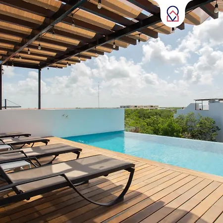 Modern Ph With Private Pool In Tulum, 2 Bedrooms * Tulum