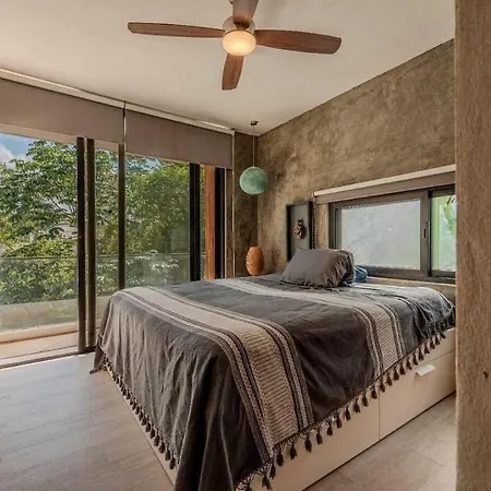 Nature-inspired 3br Penthouse With Private Pool Tulum