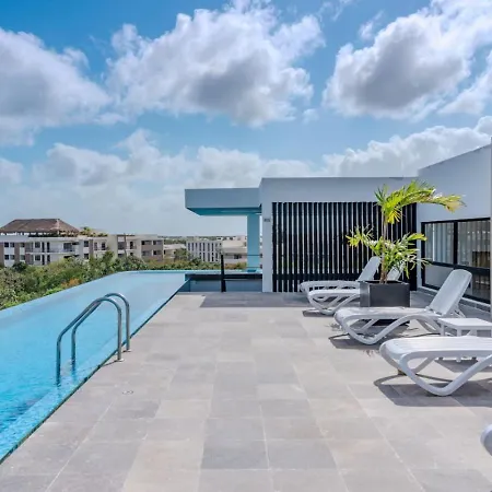 2 Bdr Penthouse, Private Pool, Rooftop And Gym * Tulum