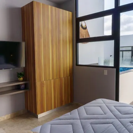Apartment 2 Bdr Penthouse, Private Pool, Rooftop And Gym *