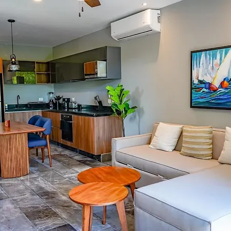 Apartment Chic 1br Private Balcony,sauna, Gym Y Wifi *