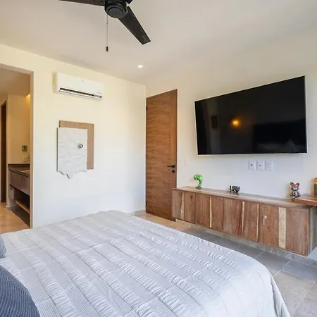 Penthouse 2br In With Private Rooftop And Pool Tulum