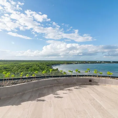 Oceanfront 3br Natural Design - Tankah Tulum