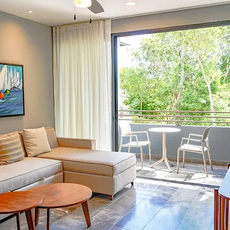 Apartment Chic 1br Private Balcony,sauna, Gym Y Wifi *