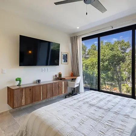 Penthouse 2br In With Private Rooftop And Pool Apartamento Tulum