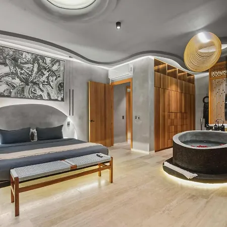 Oceanfront 3br Natural Design - Tankah Apartment *