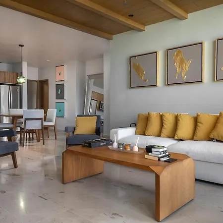 Beachfront 2br Condo, Private Pool & Tankah Bay Apartment Tulum