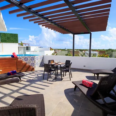 Penthouse With Private Jacuzzi In Tulum, 3 Bedrooms Tulum